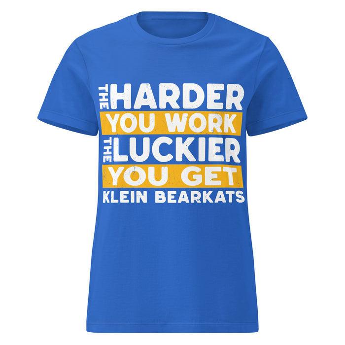 Klein High School Bearkats Women's Royal Blue SoftStyle T-shirt 238