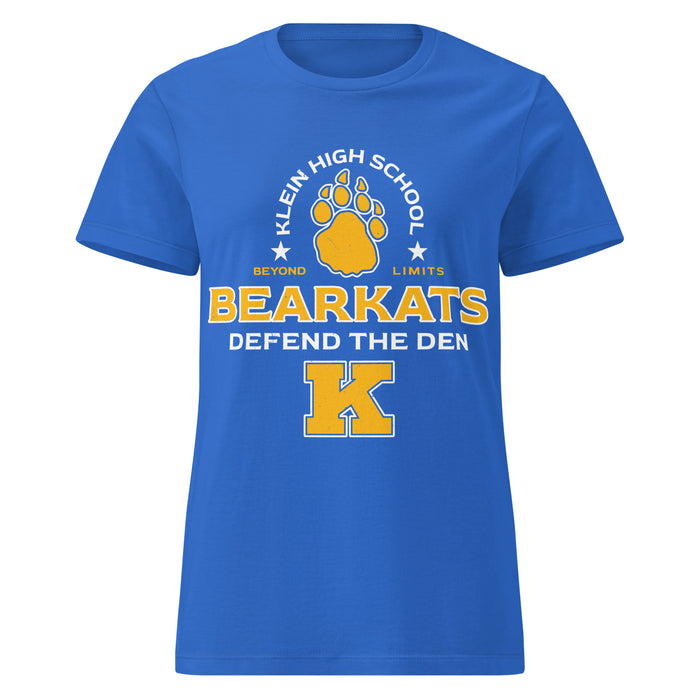 Klein High School Bearkats Women's Royal Blue SoftStyle T-shirt 222