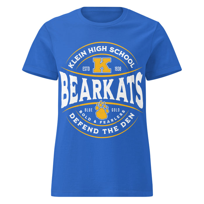 Klein High School Bearkats Women's Royal Blue SoftStyle T-shirt 218
