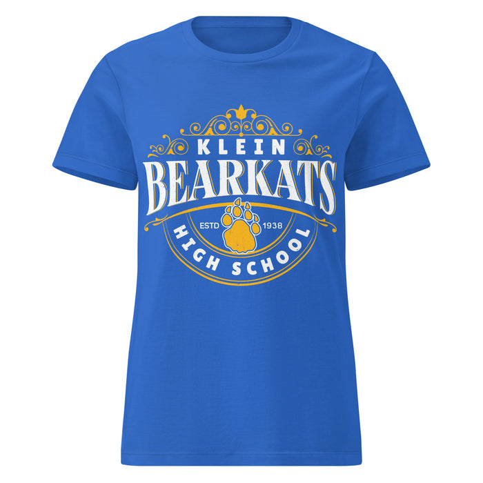 Klein High School Bearkats Women's Royal Blue SoftStyle T-shirt 211