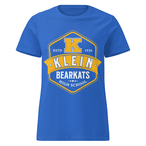 Klein High School Bearkats Women's Royal Blue SoftStyle T-shirt 209