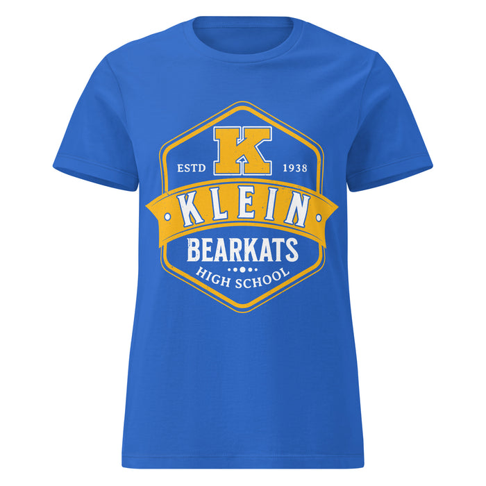 Klein High School Bearkats Women's Royal Blue SoftStyle T-shirt 209