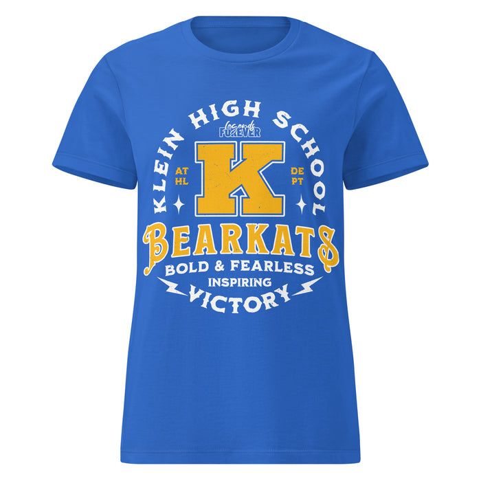 Klein High School Bearkats Women's Royal Blue SoftStyle T-shirt 206