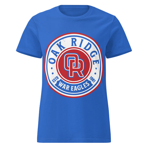 Oak Ridge High School War Eagles Women's Royal Blue SoftStyle T-shirt 220