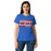 Young Lady wearing Oak Ridge High School War Eagles Women's Royal Blue SoftStyle T-shirt 098
