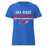 Oak Ridge High School War Eagles Women's Royal Blue SoftStyle T-shirt 024