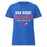 Oak Ridge High School War Eagles Women's Royal Blue SoftStyle T-shirt 003