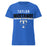 Taylor High School Mustangs Women's Royal Blue SoftStyle T-shirt 024