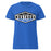 Taylor High School Mustangs Women's Royal Blue SoftStyle T-shirt 009