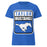 Taylor High School Mustangs Women's Royal Blue SoftStyle T-shirt 001