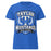 Taylor High School Mustangs Women's Royal Blue SoftStyle T-shirt 020