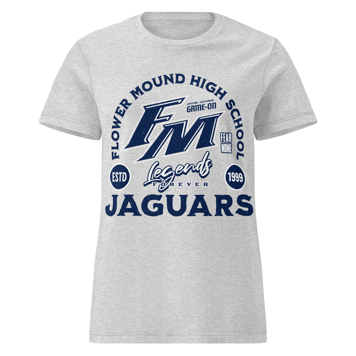 Flower Mound High School Jaguars Women's Sport Grey SoftStyle T-shirt 208
