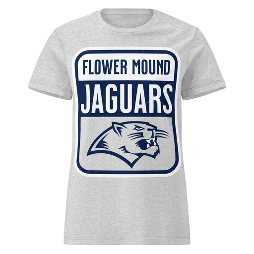 Flower Mound High School Jaguars Women's Sport Grey SoftStyle T-shirt 001