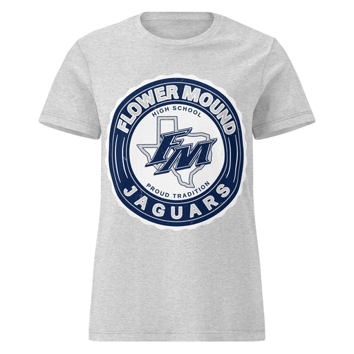 Flower Mound High School Jaguars Women's Sport Grey SoftStyle T-shirt 216