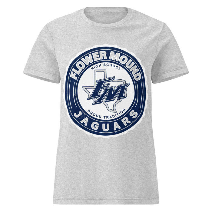 Flower Mound High School Jaguars Women's Sport Grey SoftStyle T-shirt 216