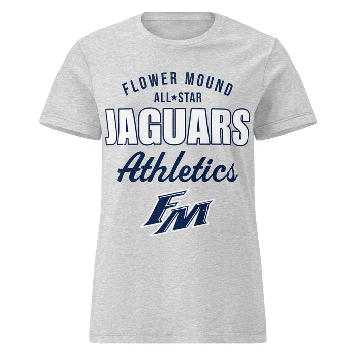 Flower Mound High School Jaguars Women's Sport Grey SoftStyle T-shirt 034