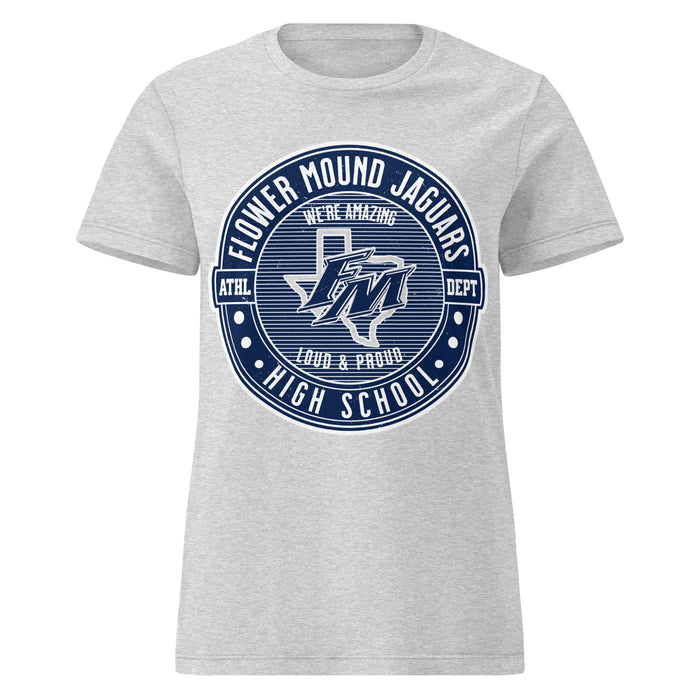Flower Mound High School Jaguars Women's Sport Grey SoftStyle T-shirt 224