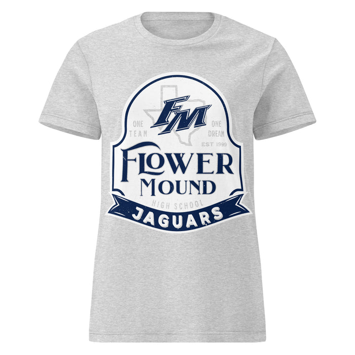 Flower Mound High School Jaguars Women's Sport Grey SoftStyle T-shirt 219