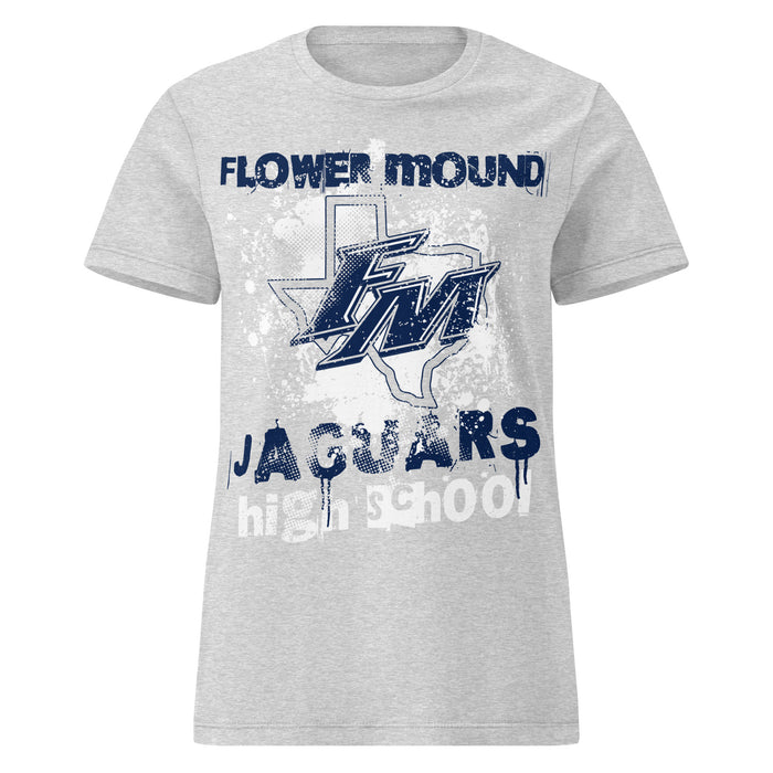 Flower Mound High School Jaguars Women's Sport Grey SoftStyle T-shirt 205