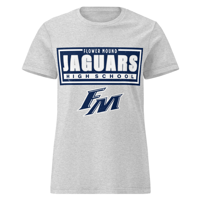 Flower Mound High School Jaguars Women's Sport Grey SoftStyle T-shirt 049