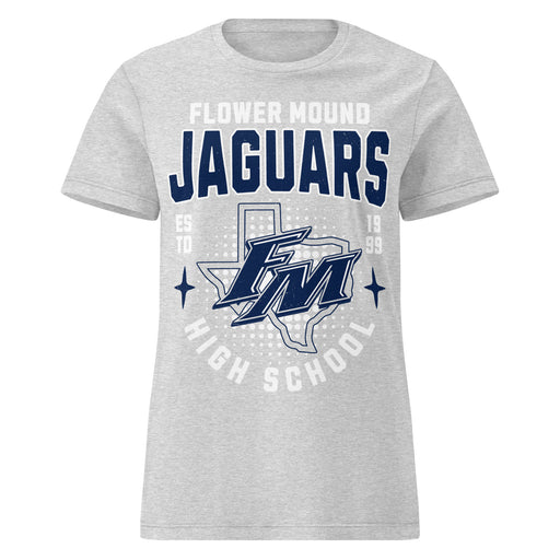 Flower Mound High School Jaguars Women's Sport Grey SoftStyle T-shirt 204