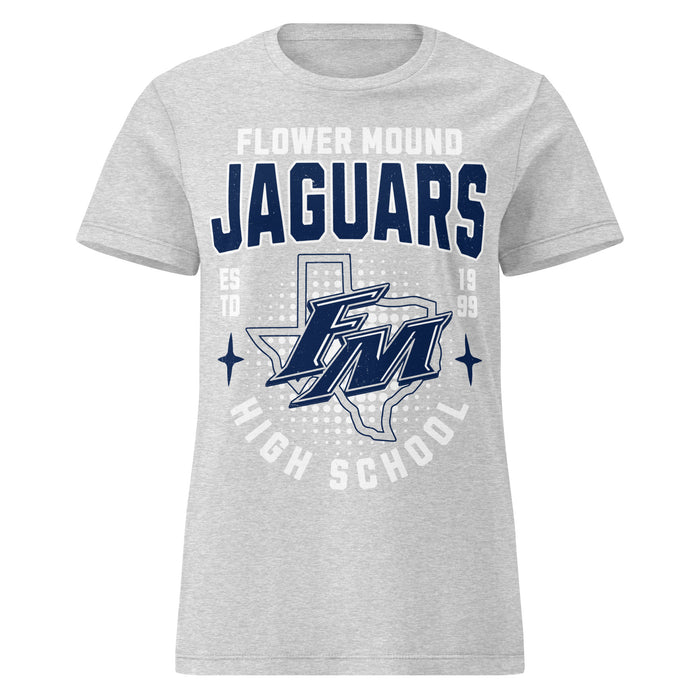 Flower Mound High School Jaguars Women's Sport Grey SoftStyle T-shirt 204