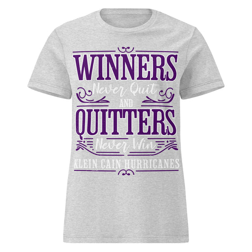 Klein Cain High School Hurricanes Women's Sport Grey SoftStyle T-shirt 237