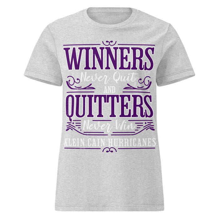 Klein Cain High School Hurricanes Women's Sport Grey SoftStyle T-shirt 237