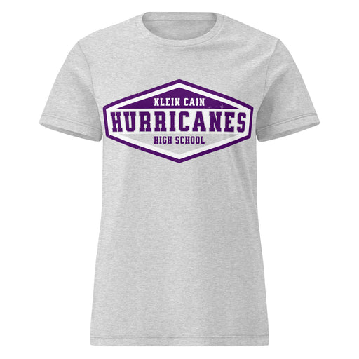 Klein Cain High School Hurricanes Women's Sport Grey SoftStyle T-shirt 009