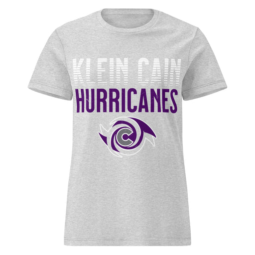 Klein Cain High School Hurricanes Women's Sport Grey SoftStyle T-shirt 024