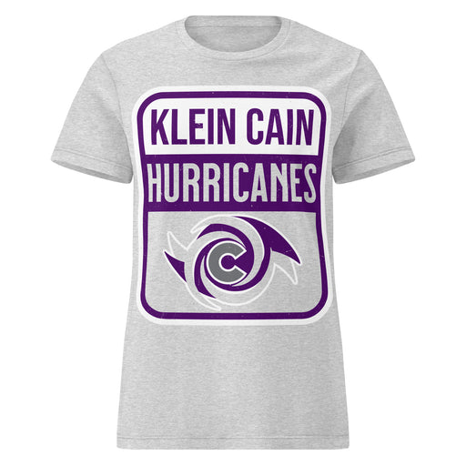 Klein Cain High School Hurricanes Women's Sport Grey SoftStyle T-shirt 001