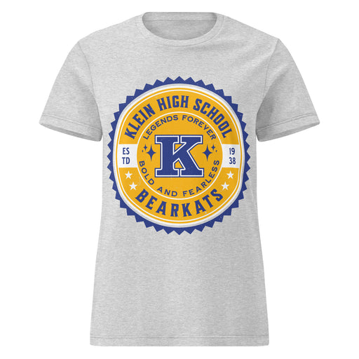 Klein High School Bearkats Women's Sport Grey SoftStyle T-shirt 203