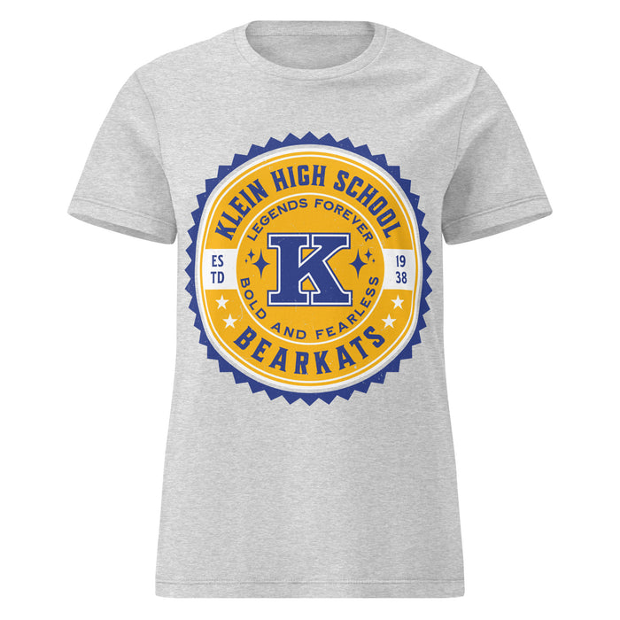 Klein High School Bearkats Women's Sport Grey SoftStyle T-shirt 203