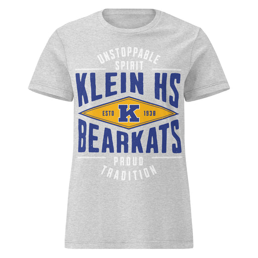 Klein High School Bearkats Women's Sport Grey SoftStyle T-shirt 210