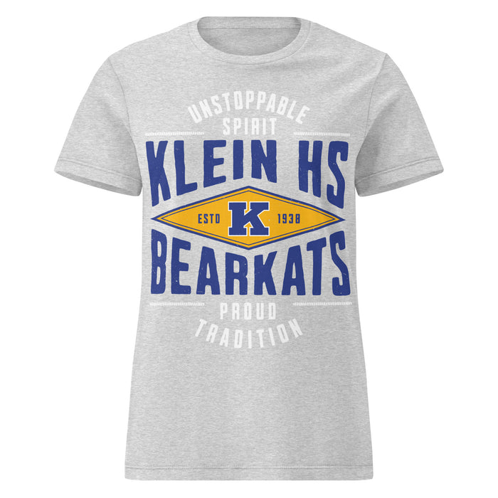 Klein High School Bearkats Women's Sport Grey SoftStyle T-shirt 210