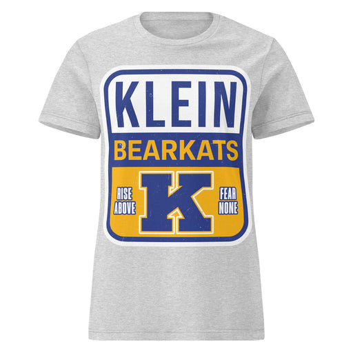 Klein High School Bearkats Women's Sport Grey SoftStyle T-shirt 001