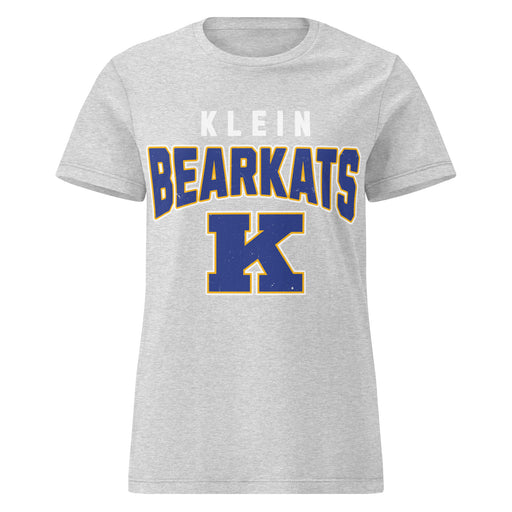Klein High School Bearkats Women's Sport Grey SoftStyle T-shirt 235