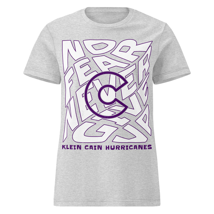 Klein Cain High School Hurricanes Women's Sport Grey SoftStyle T-shirt 236