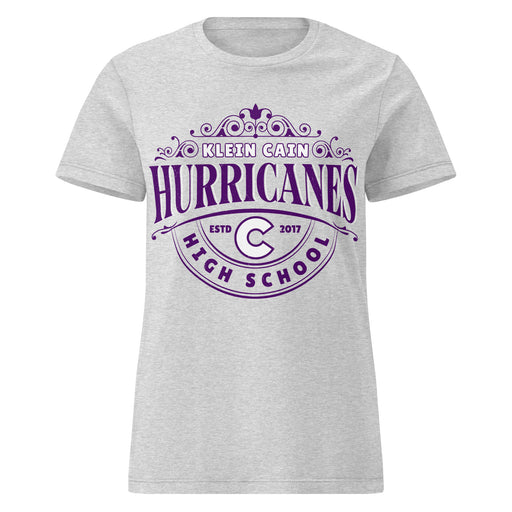 Klein Cain High School Hurricanes Women's Sport Grey SoftStyle T-shirt 211