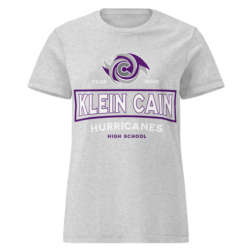 Klein Cain High School Hurricanes Women's Sport Grey SoftStyle T-shirt 202