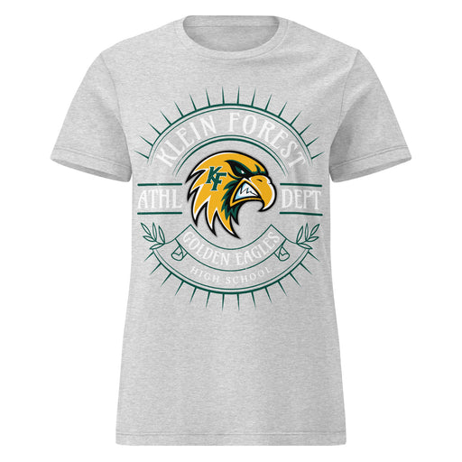 Klein Forest High School Golden Eagles Women's Sport Grey SoftStyle T-shirt 201