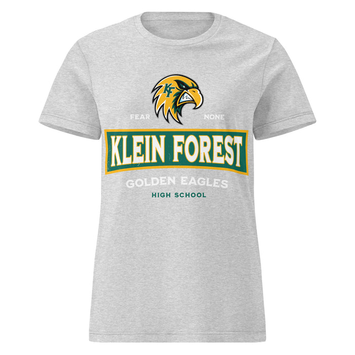 Klein Forest High School Golden Eagles Women's Sport Grey SoftStyle T-shirt 202