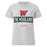 The Woodlands High School Highlanders Women's Sport Grey SoftStyle T-shirt 202