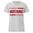 North Shore High School Mustangs Women's Grey SoftStyle T-shirt 011