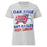 Oak Ridge High School War Eagles Women's Grey SoftStyle T-shirt 205