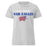 Oak Ridge High School War Eagles Women's Grey SoftStyle T-shirt 017