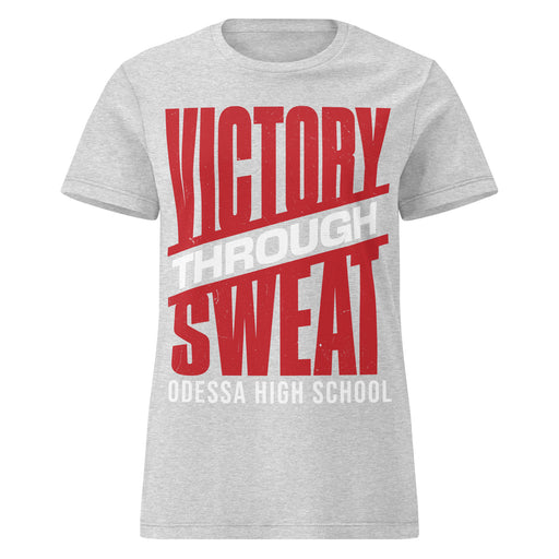 Odessa High School Bronchos Women's Grey SoftStyle T-shirt 241