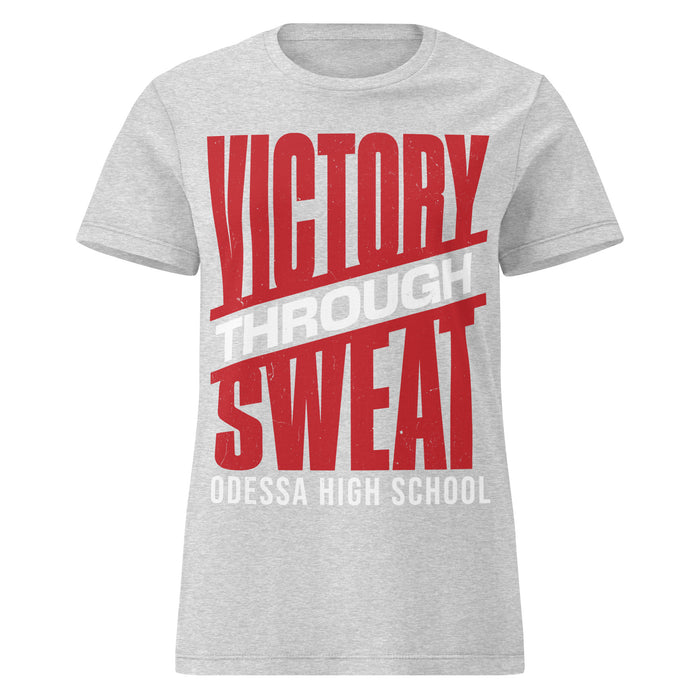 Odessa High School Bronchos Women's Grey SoftStyle T-shirt 241