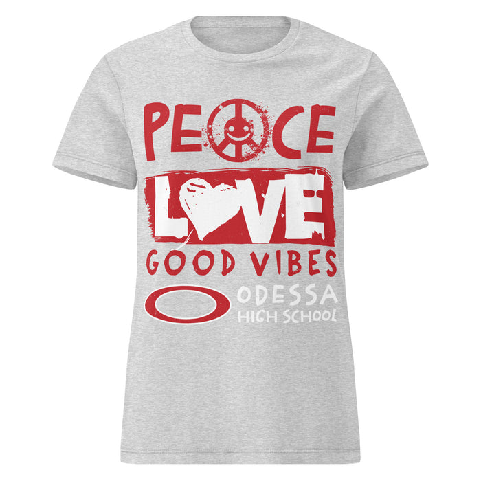 Odessa High School Bronchos Women's Grey SoftStyle T-shirt 240