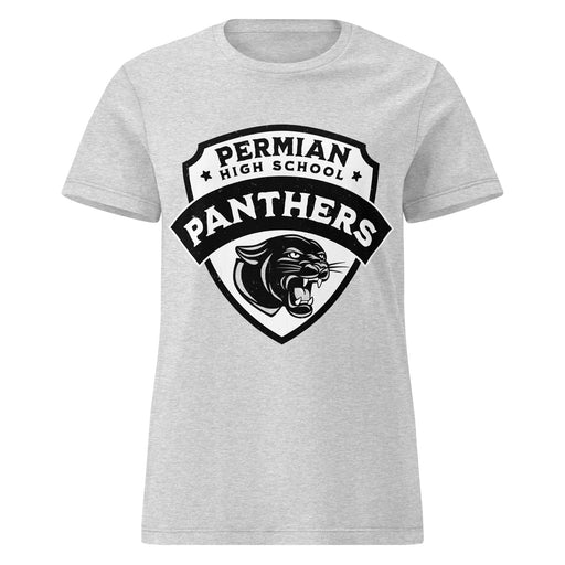 Permian High School Panthers Women's Grey SoftStyle T-shirt 221
